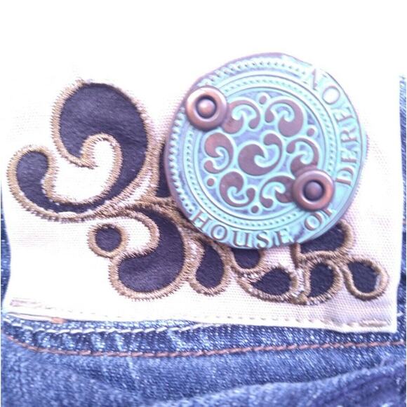 House of Dereon Jeans Womens Size 30 Tall - Picture 4 of 11